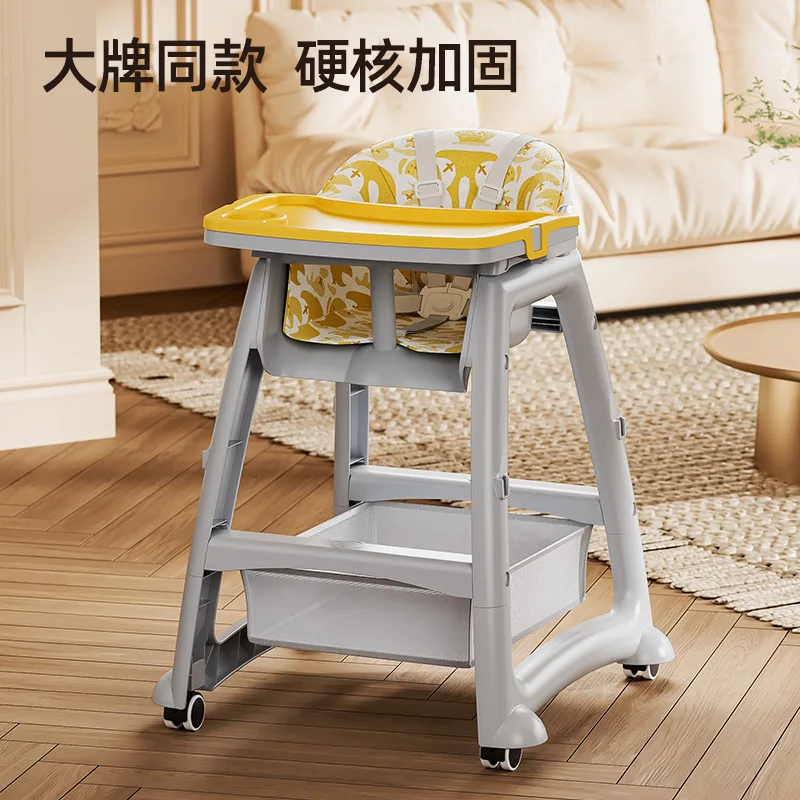 Silla alta de bebé gruesa para comedor hogar, restaurantes hotel - imagen 4