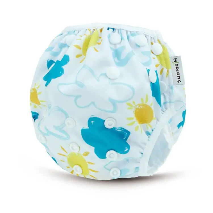 Pañal de natación reutilizable para bebé, pantalón de piscina lavable - imagen 5