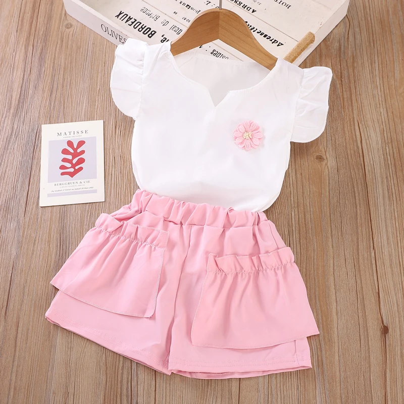 Conjunto chaleco y shorts de verano para niño - imagen 2