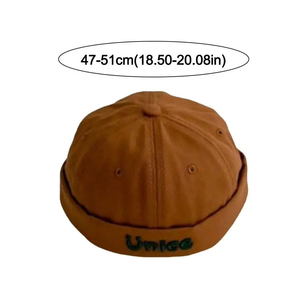 Gorro sin ala de algodón transpirable para bebé con bordados - imagen 5