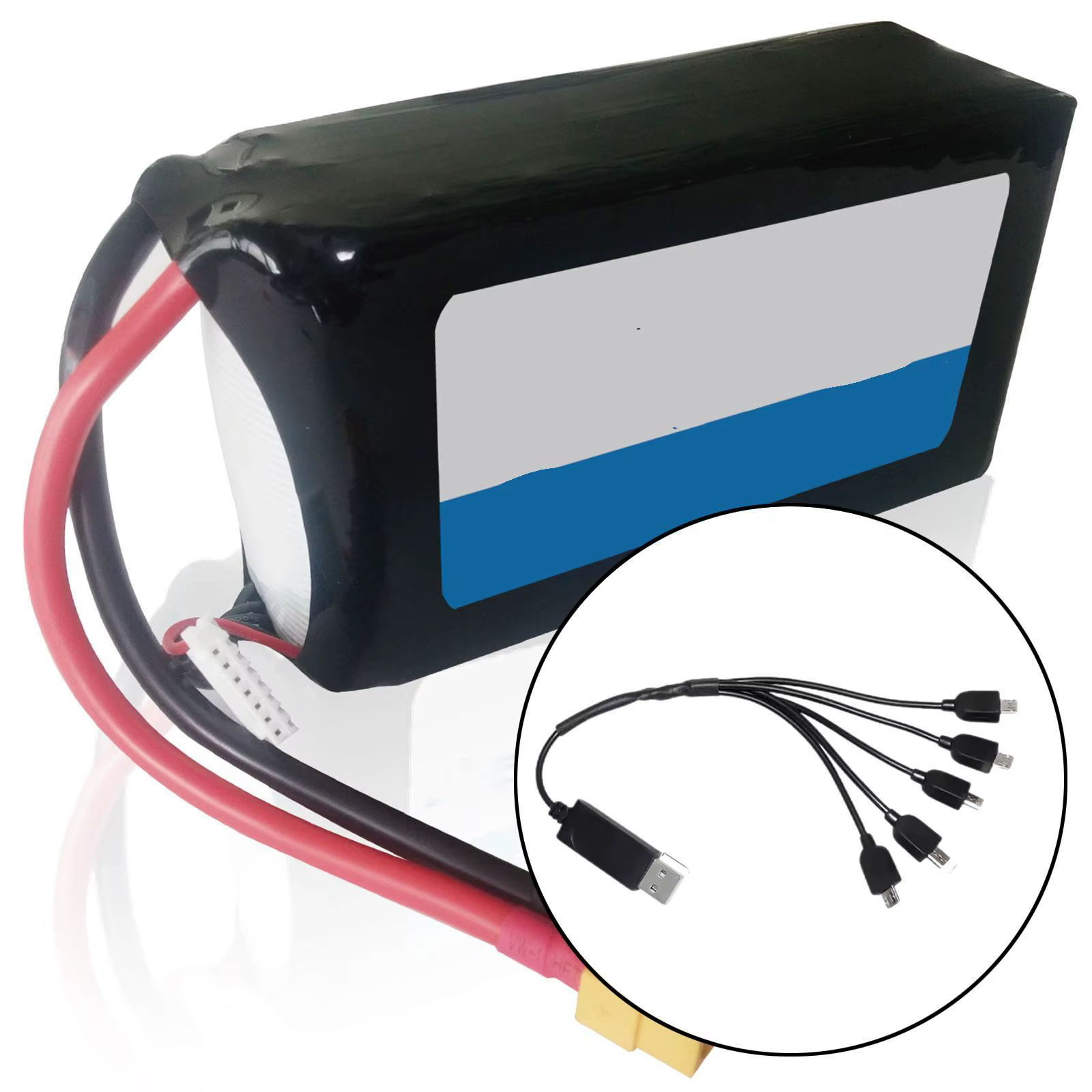 Cargador USB de repuesto para drones modelos E88 y E99