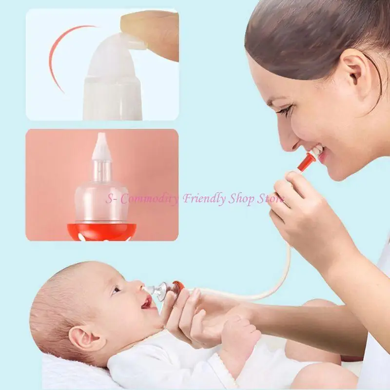 Aspirador nasal bebé recién nacido – Limpieza suave y segura