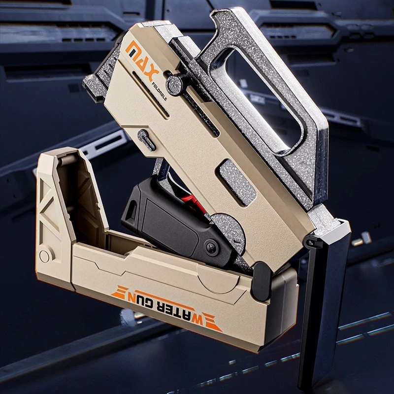 Pistola de agua plegable tipo subfusil de disparo continuo