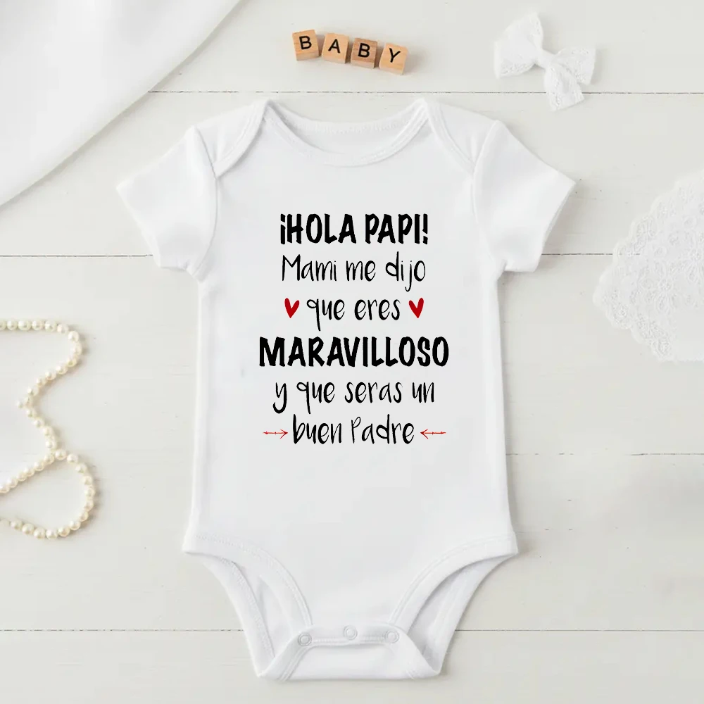 Mono estampado para bebé de algodón en sesión de embarazo - imagen 2