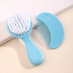 Peine para bebé con cepillo suave, ideal baño y cuidado