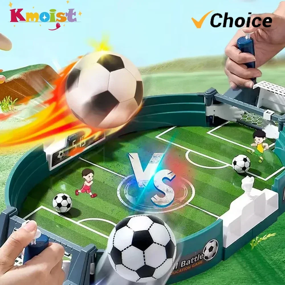 Futbolito de mesa interactivo para fiestas familiares en casa
