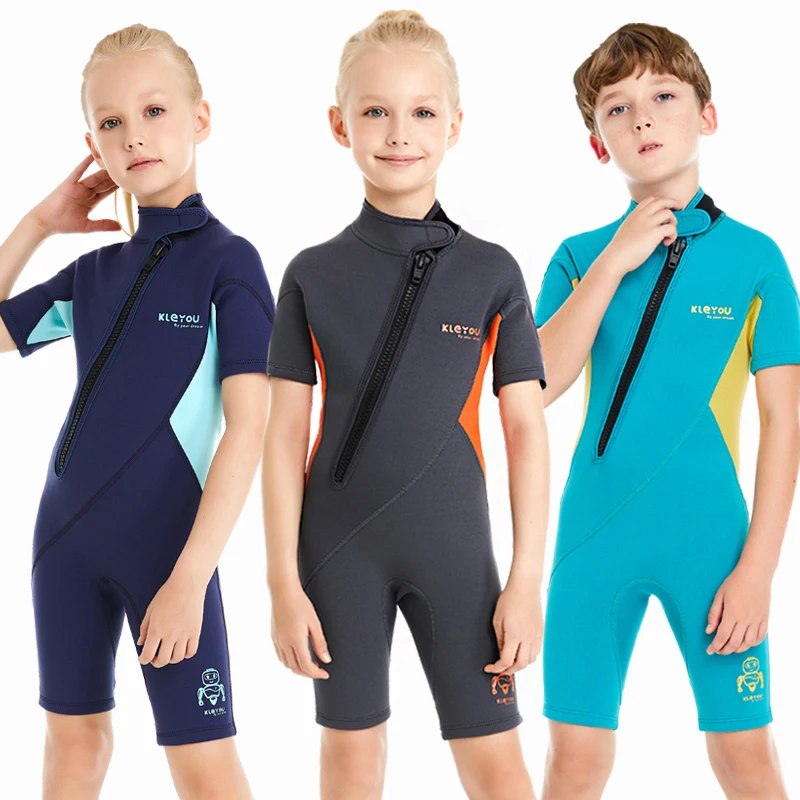 Traje neopreno infantil delgado para surf y playa - imagen 2