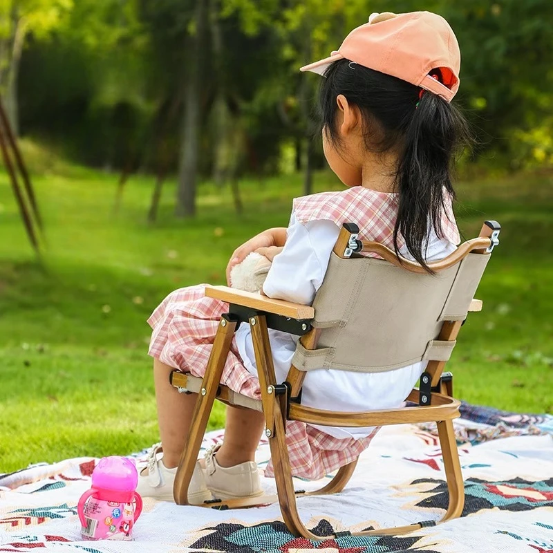 Kmiter Premium silla plegable infantil para playa aluminio