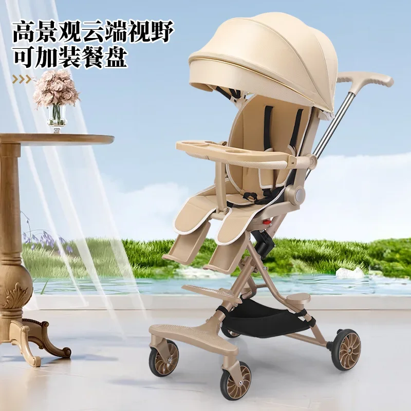 Carrito plegable infantil 360° – Compacto y fácil almacenaje - imagen 4