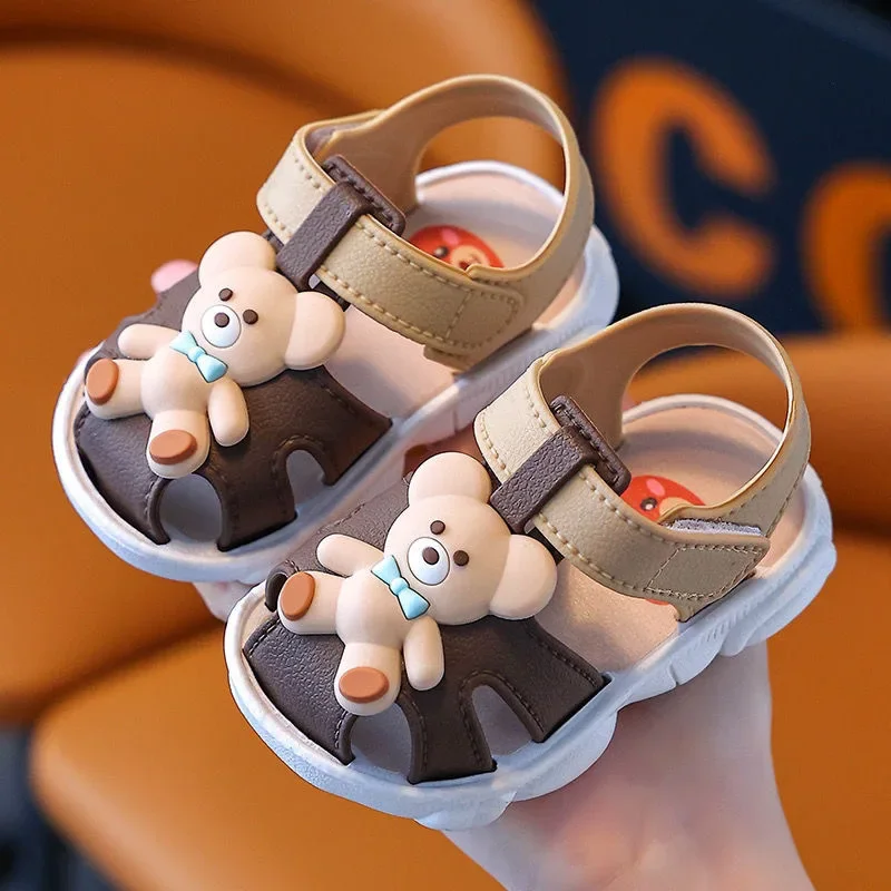 Sandalias de bebé antideslizantes en goma suave para niños y niñas - imagen 3