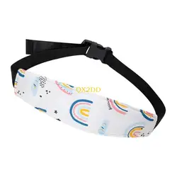 Protector de cuello para coche ajustable de algodón suave neonatal