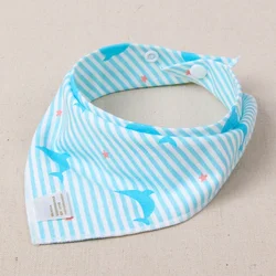 Baberos bandana de tela para bebés – Ideales para alimentación