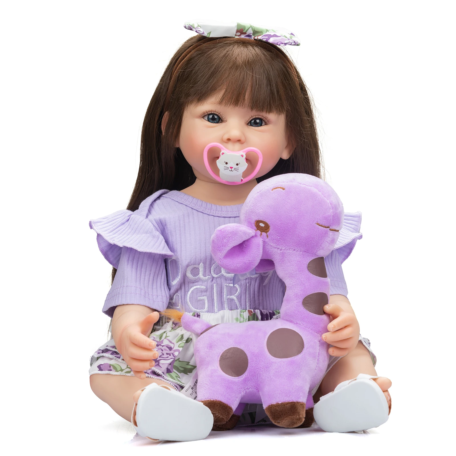Muñeca de cuerpo completo de 55 cm
