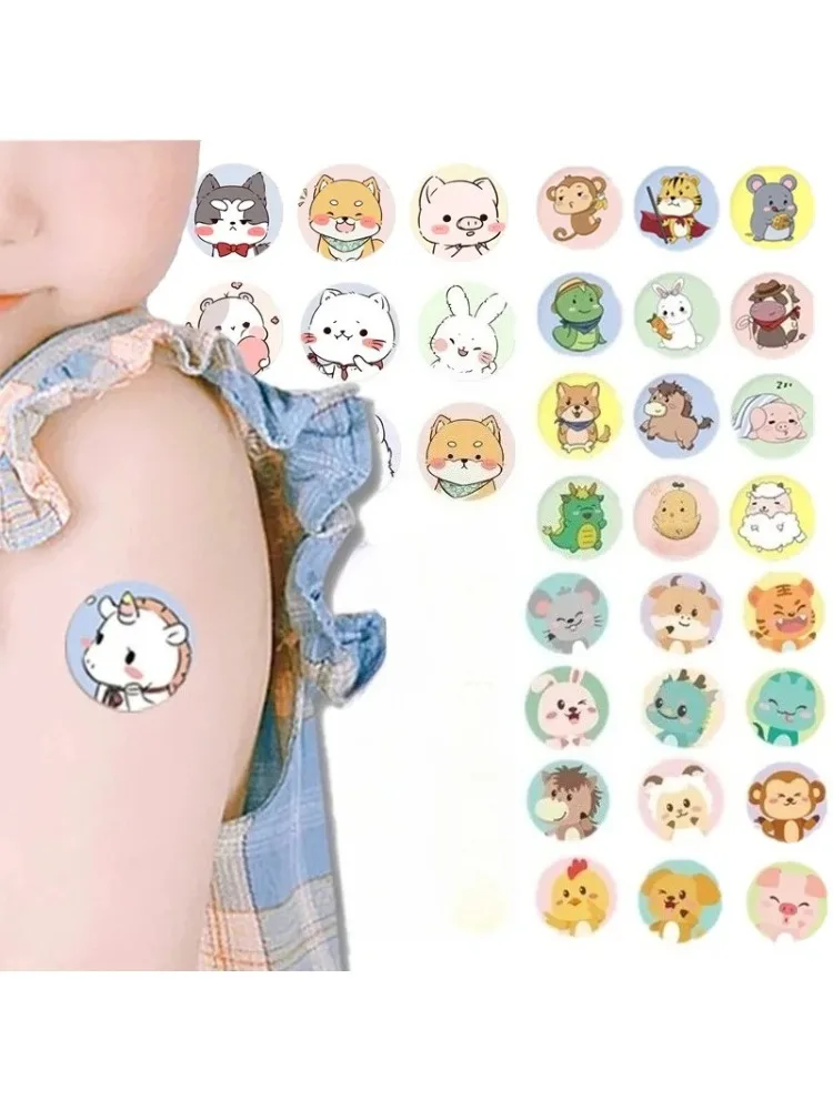Tiritas infantiles kawaii con diseños de dibujos animados