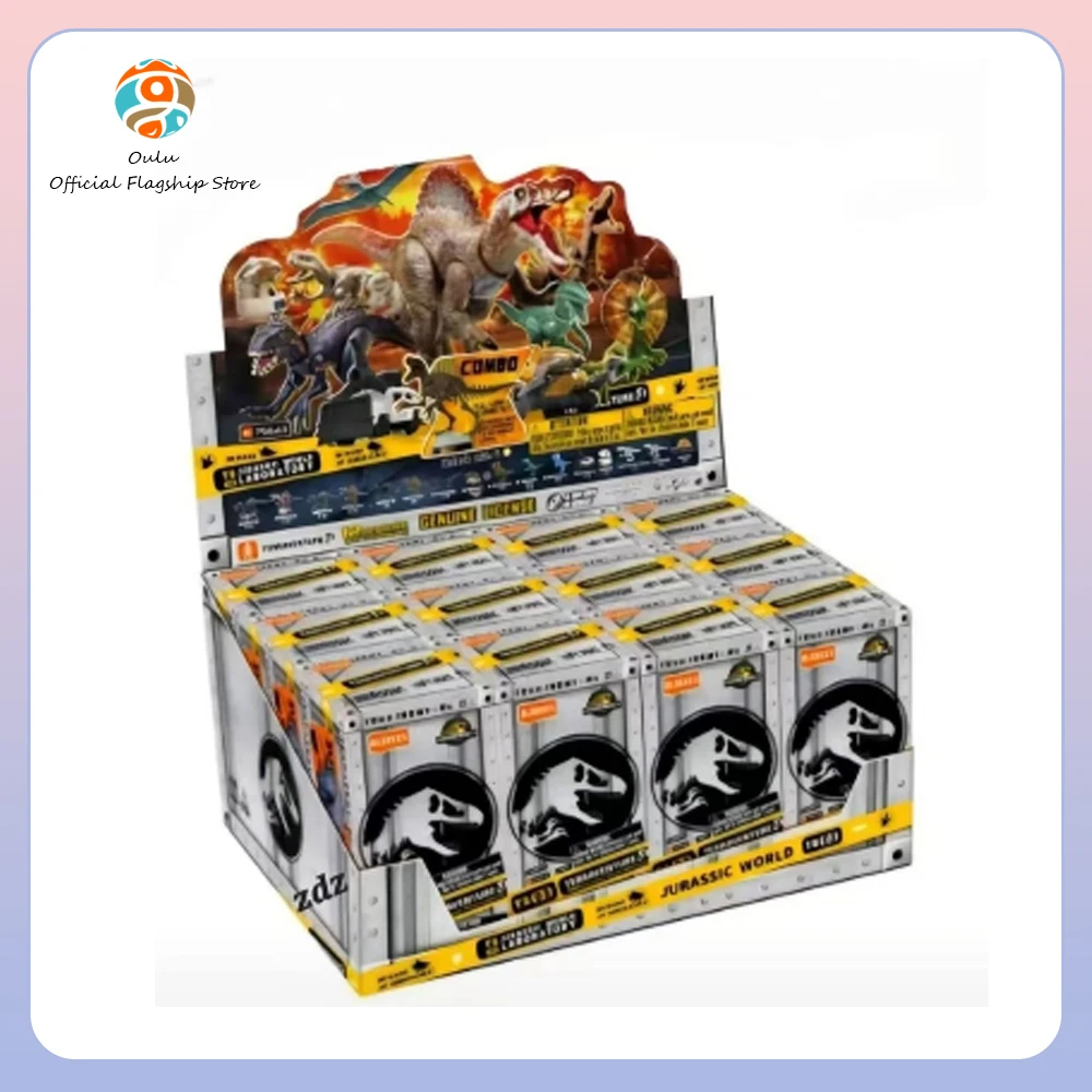Blokees Original figura de dinosaurio para armar jurásica misteriosa