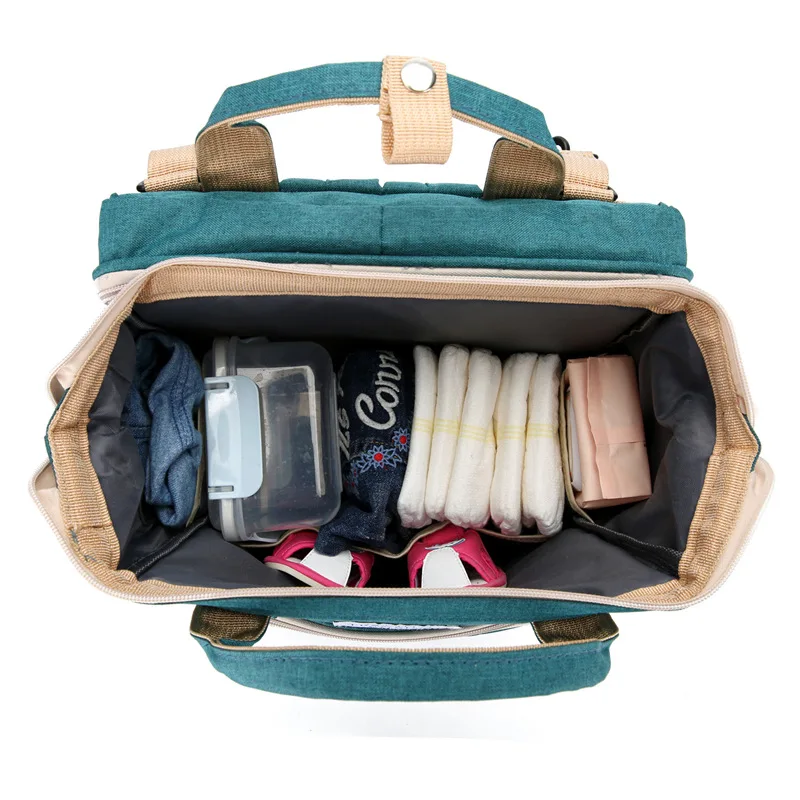 Cuna plegable bebé para exteriores con bolso de gran capacidad - imagen 3