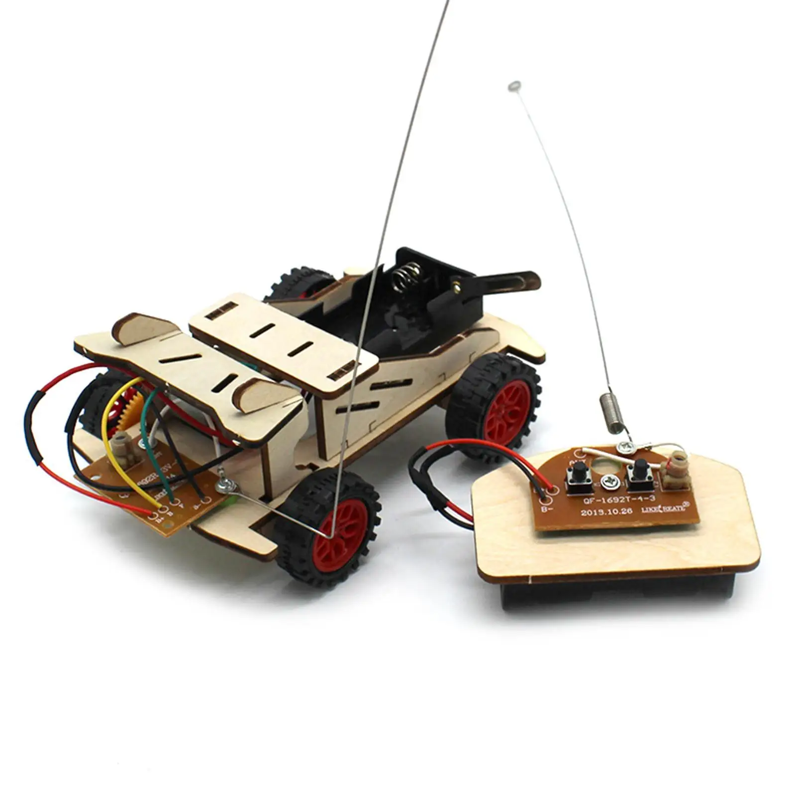 Kit coche carreras para montar: experimento física en casa - imagen 3