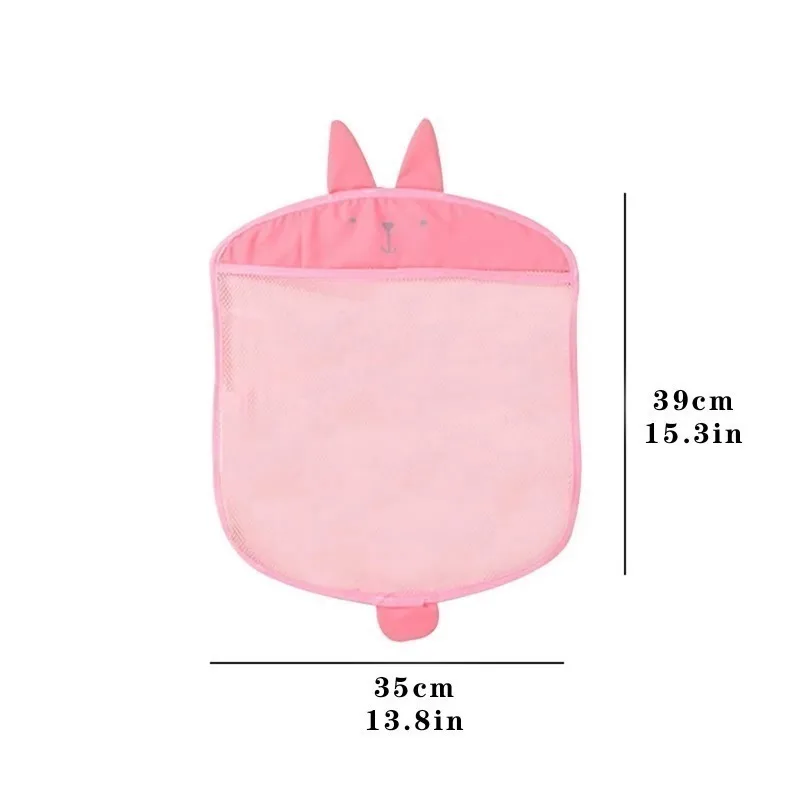 Bolsa malla con ventosas para juguetes de baño bebé - imagen 2