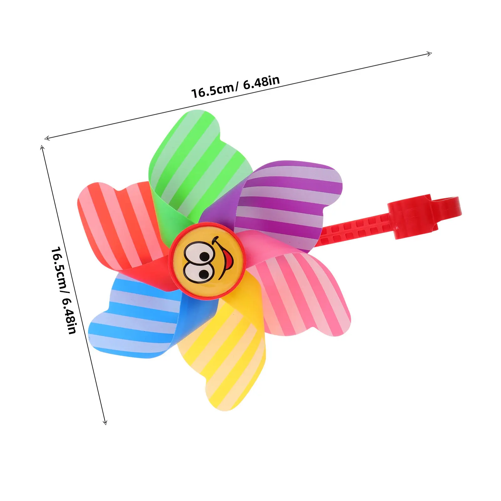 Molinillo de viento desmontable para bici infantil con colores - imagen 2