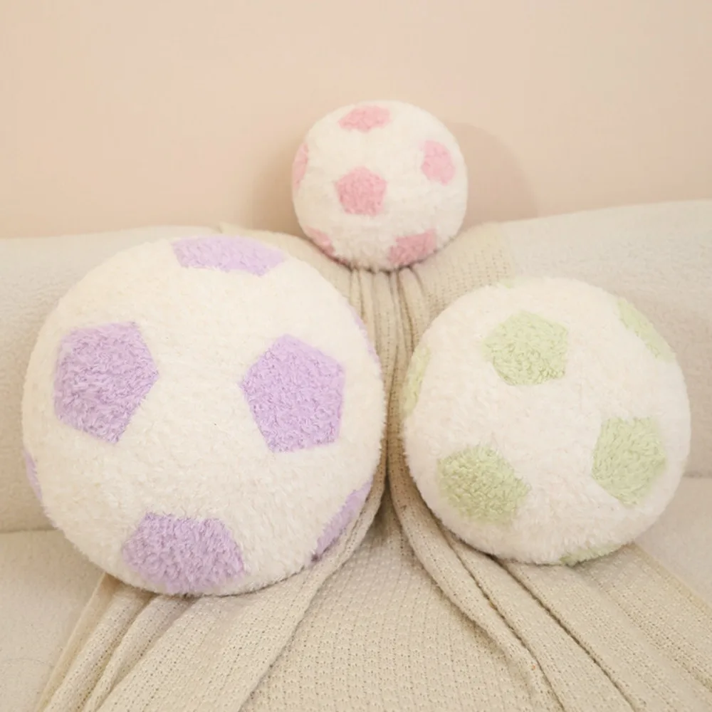 Cojín de peluche balón de fútbol suave y esponjoso para niños - imagen 5