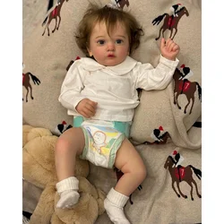 Muñeca Reborn Ayana realista con tacto suave y pelo natural