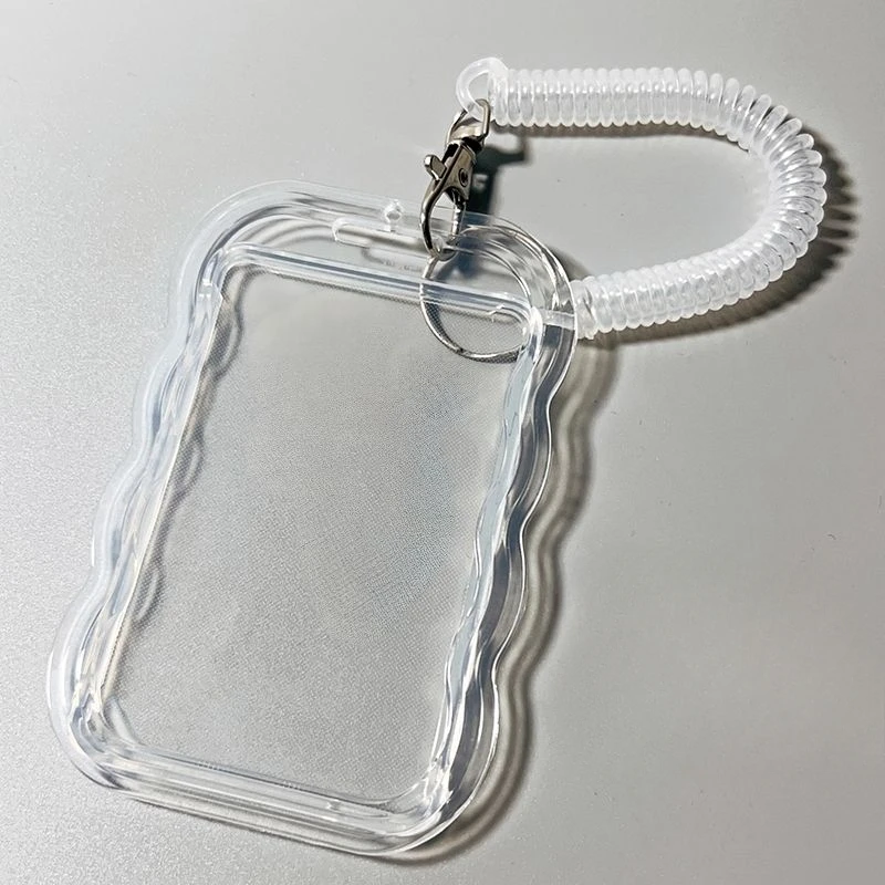 Funda protectora transparente para tarjetas