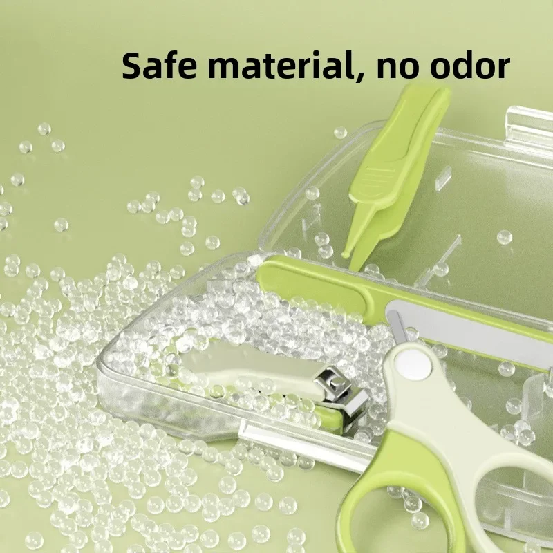 Cortaúñas antipellizco para bebé con tijeras seguras y limas - imagen 4