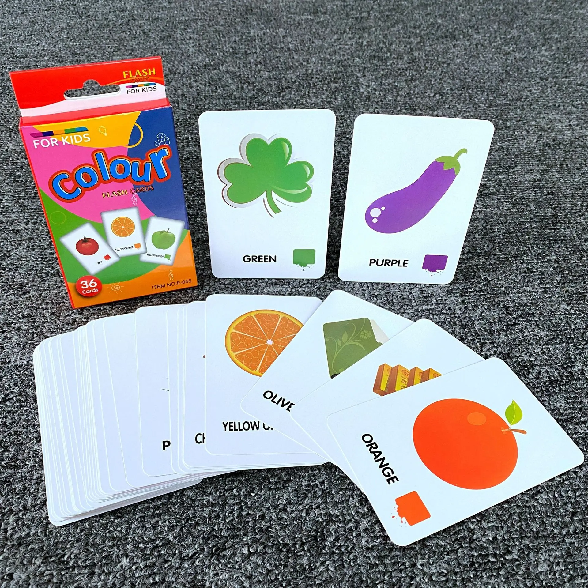 Tarjetas aprendizaje inglés para niños – Método Montessori - imagen 3