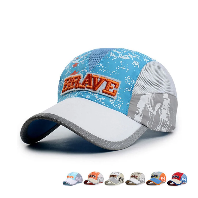 Gorra de béisbol secado rápido para niños con protección solar - imagen 2