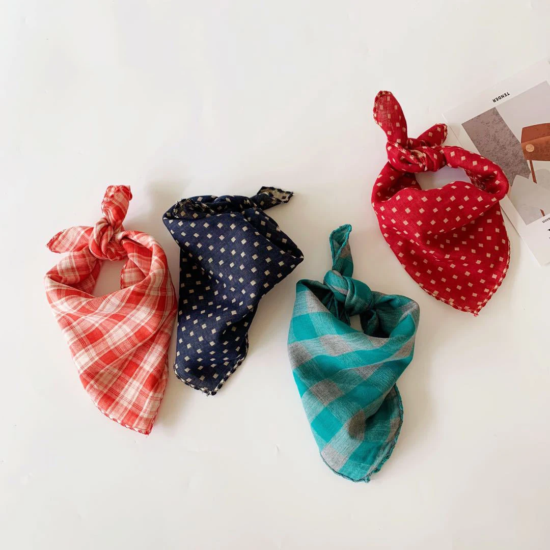 Baberos de algodón para bebé recién nacido, bandana suave y práctico - imagen 4