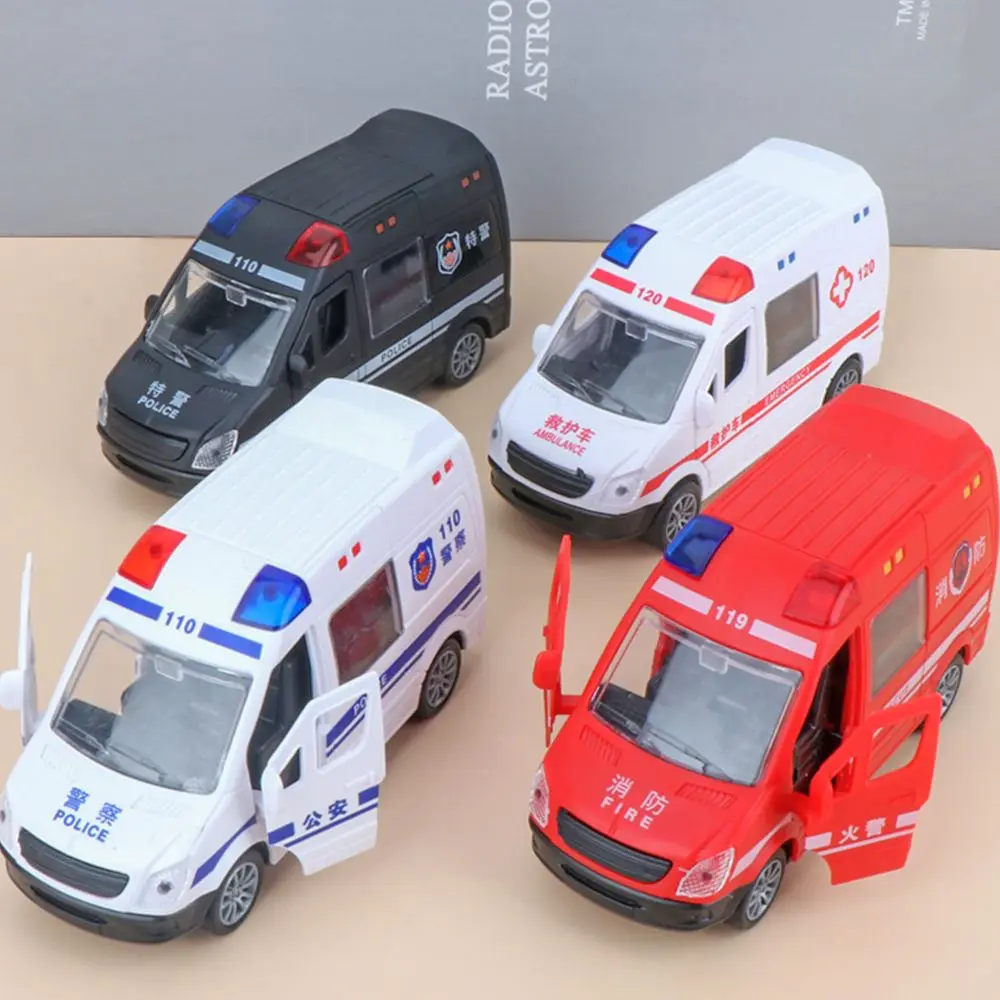 Camión de bomberos inercial para niños – Juguete infantil con superficie lisa - imagen 2