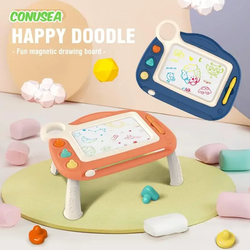 Tablero de dibujo magnético borrable para niños – Regalo creativo