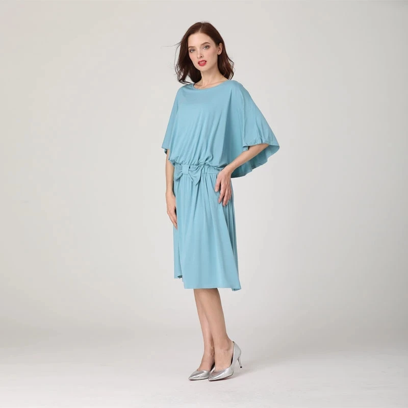 Vestido de maternidad para lactate – Emotion Moms jersey elástico suave - imagen 2