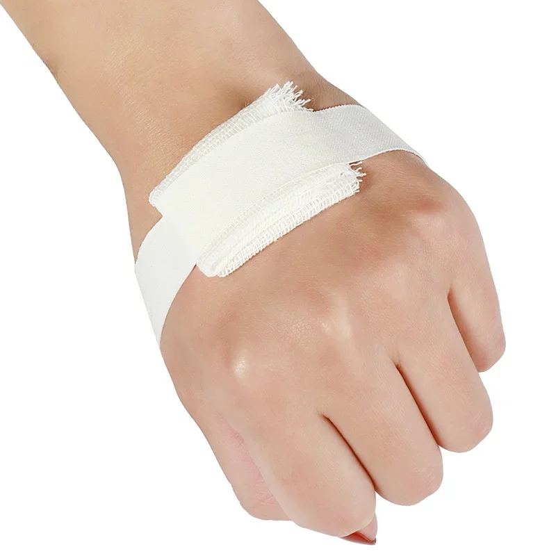 Cinta transpirable médica 2 cm x 2 m - 5 rollos para vendaje - imagen 4