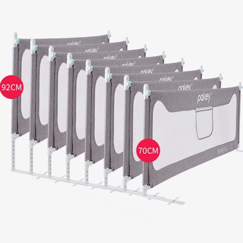 Valla de seguridad adjustable para cama de bebé - imagen 3