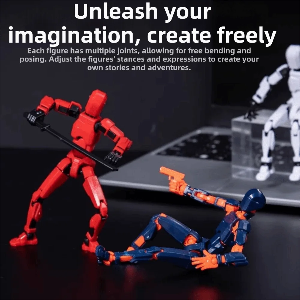 Robot articulado transformable posable figura móvil multiarticulado - imagen 5
