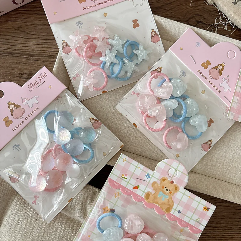 Anillos transparentes para el pulgar y el cabello
