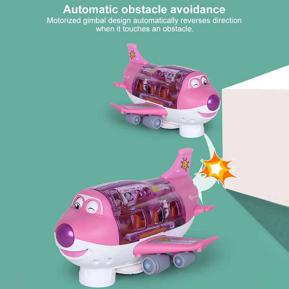 Avión musical transformable 2 en 1 para niños - imagen 3