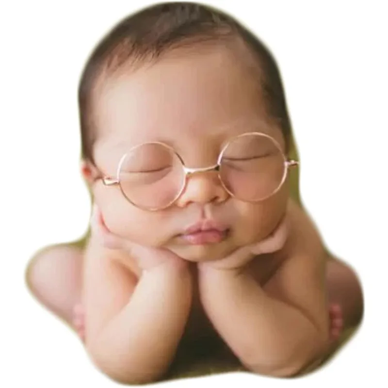 Gafas de fotografía neonatal con marco suave