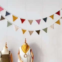 Guirnalda de banderines multicolores – Decoración para fiesta infantil