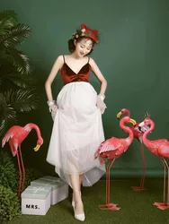 Ropa de maternidad para sesión fotográfica: falda coreana