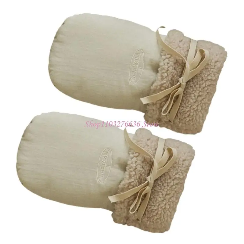 Guantes de lana para cochecito – Protectores térmicos suaves - imagen 5