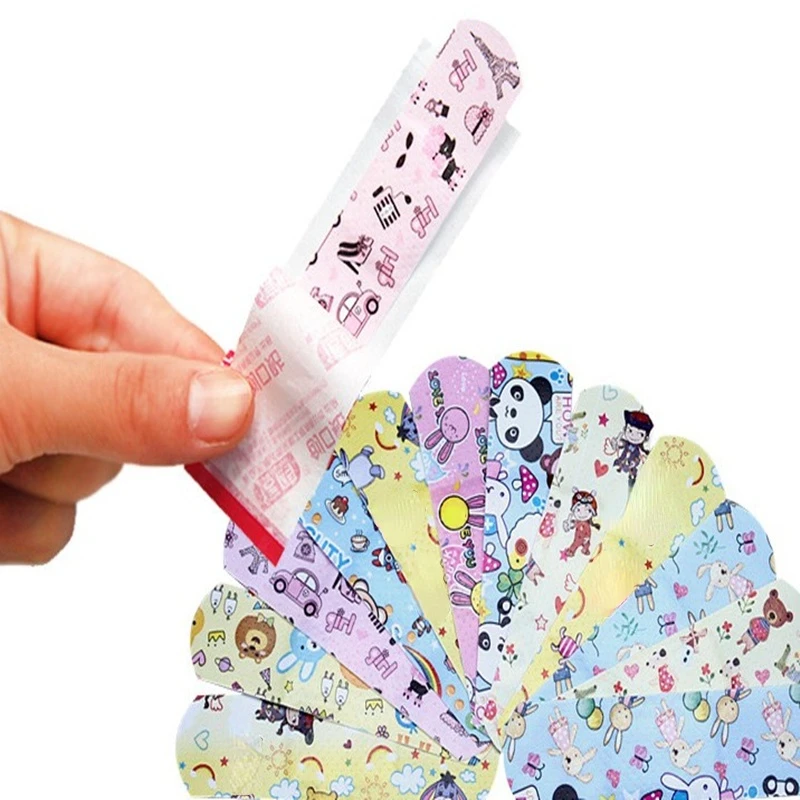 Set de 100 tiras adhesivas para niños