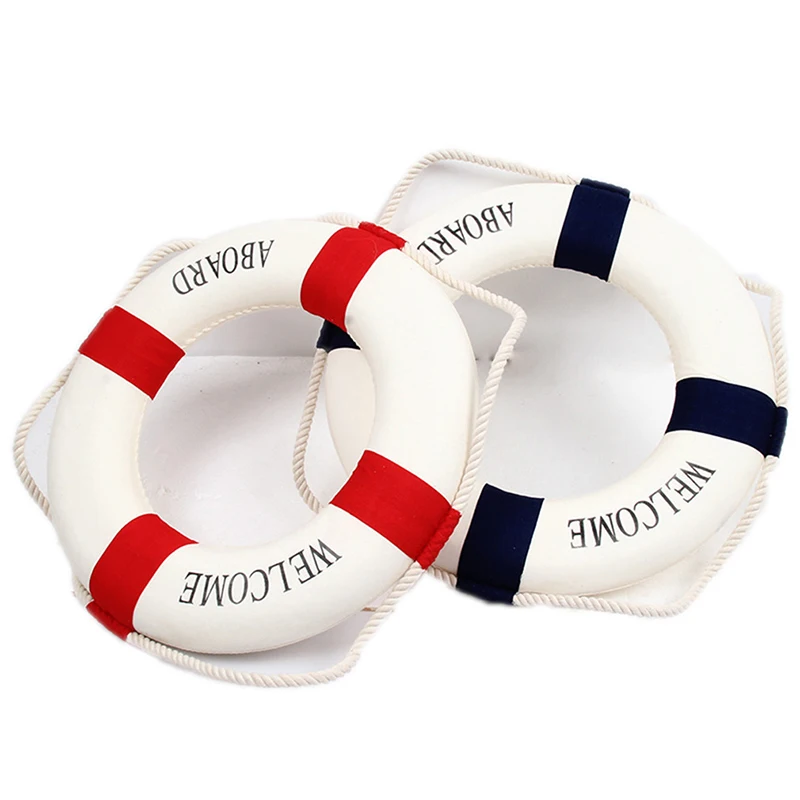 Boya salvavidas de espuma decorativa – Anillo náutico para pared infantil - imagen 4