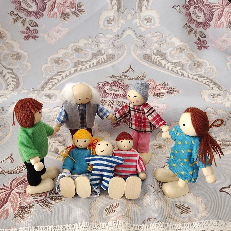 Casa de muñecas madera miniatura para niñas - imagen 4