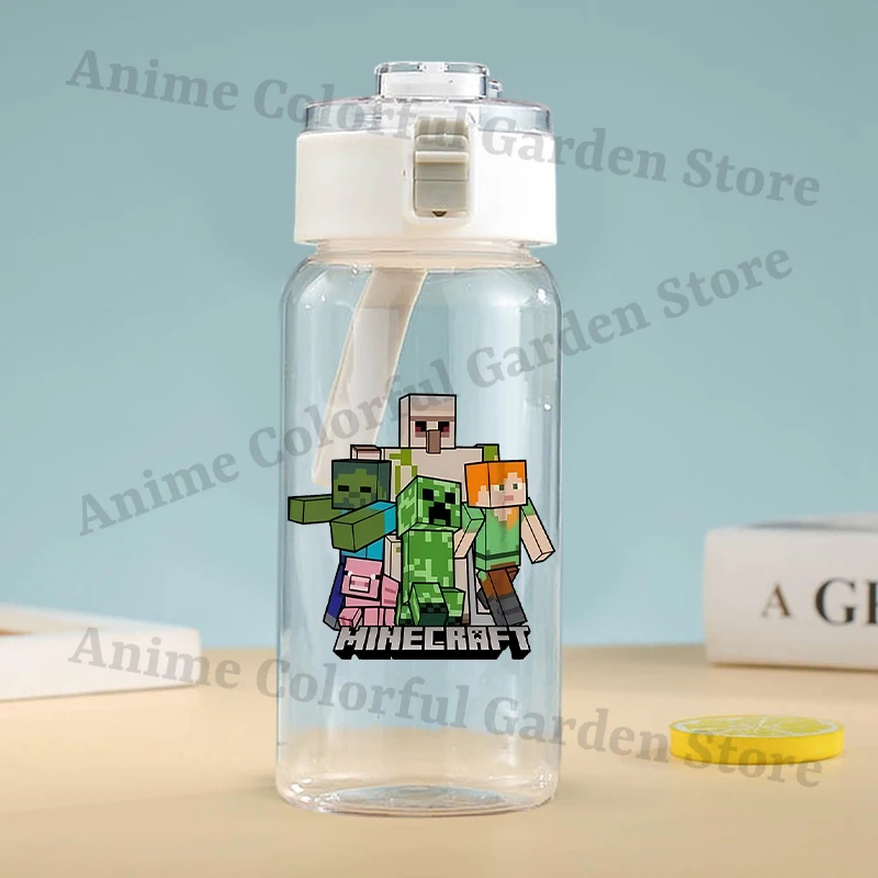 Botella de agua transparente temática de juego portátil para niños - imagen 2