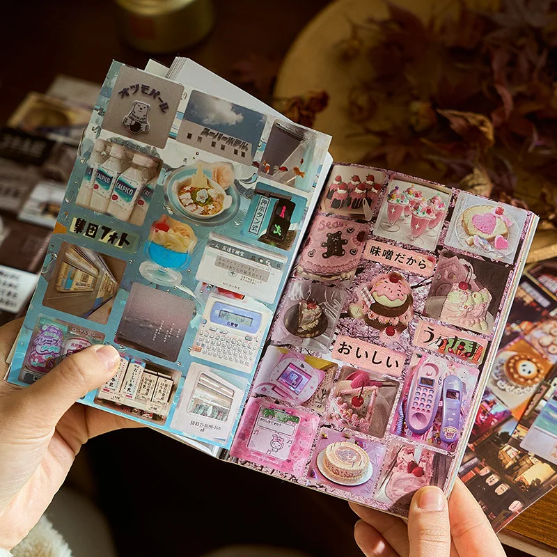 Set de pegatinas escolares japonesas con dibujos animados para niños - imagen 2
