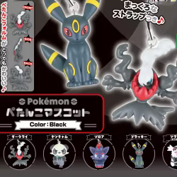 Figura coleccionable de Umbreon en pose sentada para escritorio