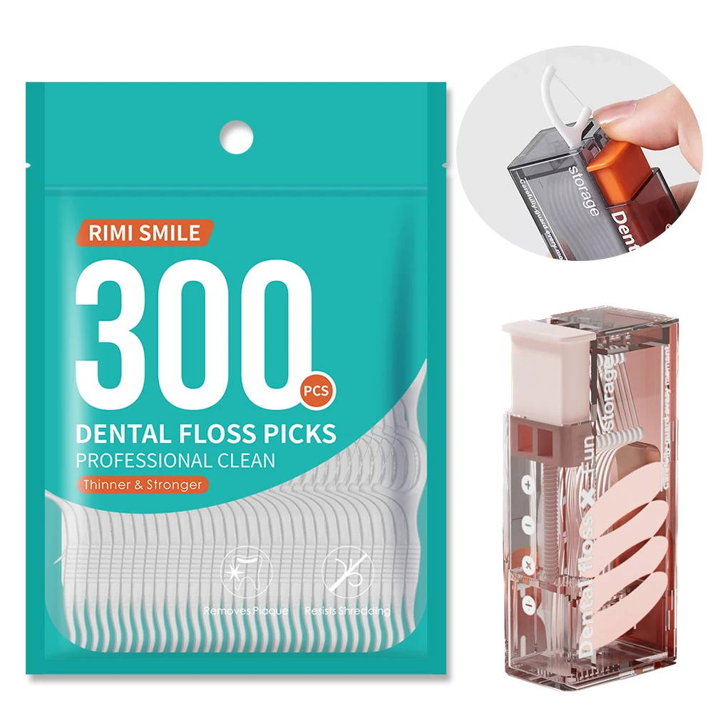 Dispensador automático de hilo dental con bolsa para viajar - imagen 2