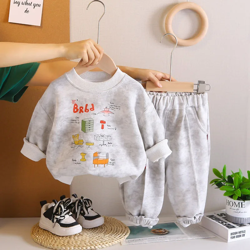 MILANCEL Sudadera con capucha y chándal para niño - Otoño - imagen 5